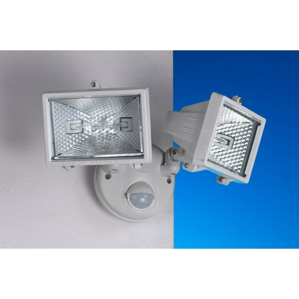 TwinSpot Flood Light + Motion Sensor + Adjustable Time/Lux sensor