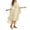 Beige, variant on OSOLU Women Casual Dress Flowy O-Neck Holiday Vacation Dress With Ruffles Elegant Solid Color Everyday Wear Comfortable Dresses Birthday Sundress Dresses For Women 2025 Elegant Classy