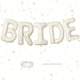 thumbnail image 3 of Globos de 40 pulgadas color beige con la palabra BRIDE to be, princesa novia, 5 globos gigantes de aluminio con el alfabeto, globos con la palabra BRIDE para bodas, despedidas de soltera,, 3 of 8