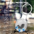thumbnail image 5 of WILLED 2 Pack Airtag Holder Keychain, 360° Full-Body TPU Protective Case, Waterproof Lightweight Cover Compatible with Apple AirTags, Durable Apple Tag Holder for Keys Bags Pets Valuables, 5 of 6