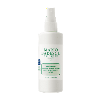 Mario Badescu Repairing Facial Spray Skin Care Toner with Hypochlorous Acid, 4 oz