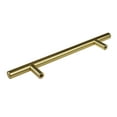 thumbnail image 2 of GlideRite 5 in. Center Solid Modern Cabinet Bar Pull, Satin Gold, 2 of 4