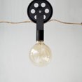 thumbnail image 4 of SHISUYAN Roue à Poulie Rétro Noire Vintage en Fer pour Lampe Suspendue, 4 of 8