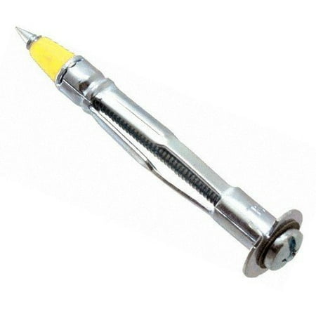 

Wideskall #6 - 1.5 inch Heavy Duty Zinc Plated Steel Hollow Drive Wall Anchors for 1/2 inch drywall board Pack of 240