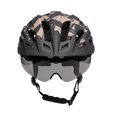 thumbnail image 3 of Bike Helmet with USB Rechargeable Rear Light Detachable Magnetic Goggles Removable Sun Visor Mountain & Road Bicycle Helmets for Men Women Adult Cycling, 3 of 9