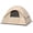 Camel, variant on Golabs CT1 2 Person Camping Tent, Easy Set Up in 3 Mins, PU800mm Waterproof w/Mesh Top & Door with Ventilation, Lightweight 4.4lbs Portable Family Tent with Carry Bag &Interior Storage Pockets &Hook