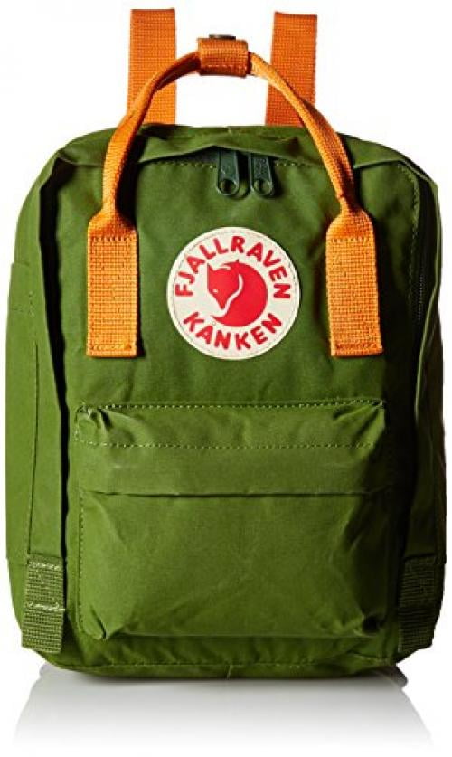 fjallraven kanken leaf green burnt orange