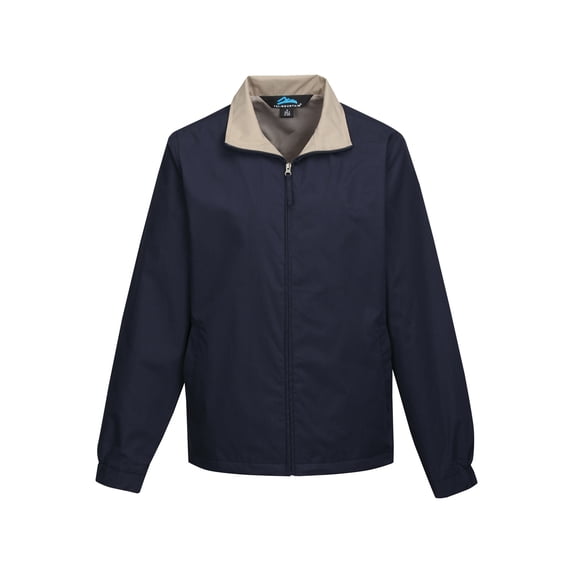 Tri-Mountain Radius J5308 Lightweight Windoroof Jacket, 4X-Large Tall, Navy/Khaki