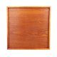 thumbnail image 1 of Bandeja de té de madera versátil de 30 x 30 x 2 cm, ideal para frutas, dulces, café y más. Ideal para uso doméstico y hotelero., 1 of 8