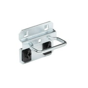 Triton Products® LocHook 1-3/4"ID Zinc Plated Steel Closed Hammer/Pliers Holder for LocBoard, 5pk