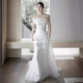 thumbnail image 4 of French Off-shoulder Light Wedding Dress Bride, 4 of 6