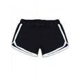 thumbnail image 2 of Women Casual Fast Drying Drawstring Color Block Elastic Waist Shorts, 2 of 6
