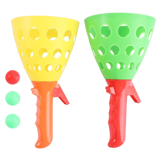 EeaseMX Juego de pelotas de lanzamiento, juguetes para lanzar y lanzar, accesorios para niños y adolescentes, colores aleatorios.