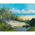 thumbnail image 2 of Great Art Now Beach Dunes by Jane Slivka, Framed Wall Art, 32.5W x 27.5H, 2 of 3