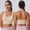 A1_Beige, variant on VISALY Push Up Sports Bras Halter Open Back Sports Bra Built-In Pads Seamless Stretch Crop Tank Top Breathable Slim Fit Workout Yoga Athletic Vest No Show Halter Workout Top Built In Bra Beige L