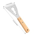 thumbnail image 3 of 1pcs Putty Scraper with Wooden Handle, Multi-purpose Steel Wall Scraper for Caulking, Sealant, Paint Removing, Home Renovation, 3 of 9