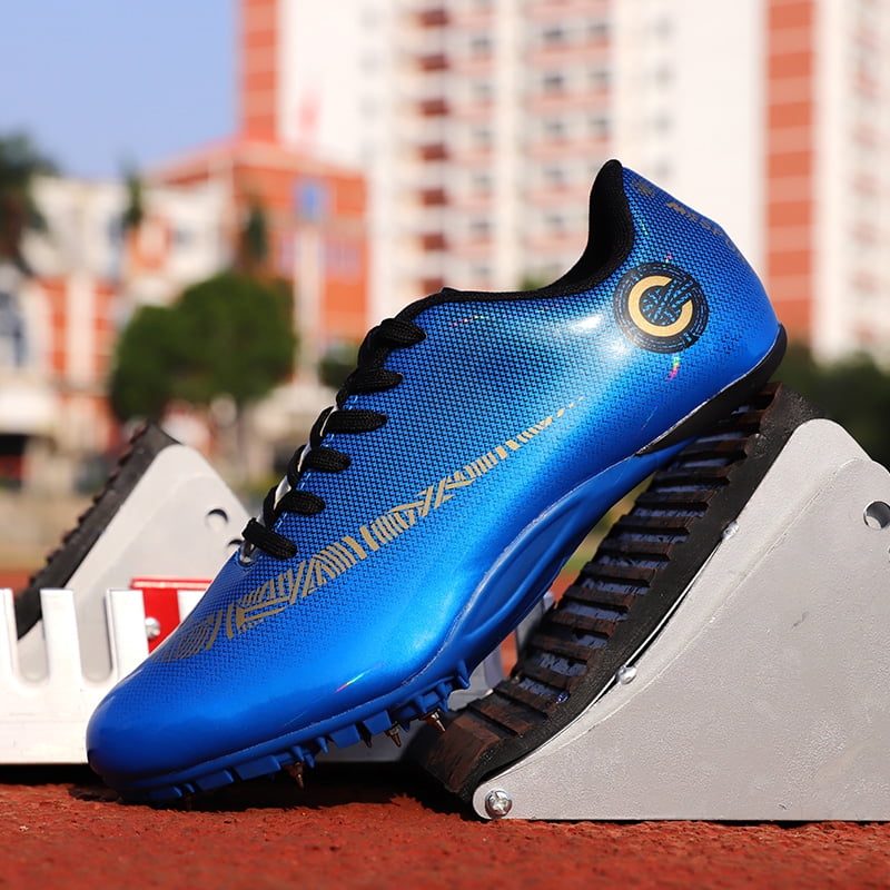 Men's Women's Track and Field Shoes Racing Jumping Sprint Sneakers Professional Running Spikes Athletic Shoes