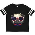 thumbnail image 3 of Inktastic Pug Dog July 4th Patriotic Sunglasses Boys or Girls Toddler T-Shirt, 3 of 5