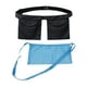 thumbnail image 2 of 2 bolsas de drenaje ajustables con 2 bolsillos reutilizables para ducha. negro pequeño azul grande, 2 of 9