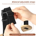 thumbnail image 5 of Bamboo Baby Footrest Compatible With Fast Table Chair Adjustable Highchair Foot Support (1pcs ), 5 of 9