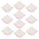 thumbnail image 1 of 10pcs Infantes Toallas de algodón Toallas Saliva Toallas recién nacidas Toallas faciales, 1 of 5