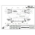 thumbnail image 4 of Hydraulic Cylinder 3 in bore x 4 in stroke clevis hydraulic cylinder Welded Double Acting 3500 PSI, 4 of 6