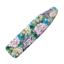 HELLHERO Hydrangea Ironing Board Cover, 15 x 54 Heavy Duty Iron Board Covers Standard Size Padding Decorative Covers for Most Iron Boards Ironing Pad Cover