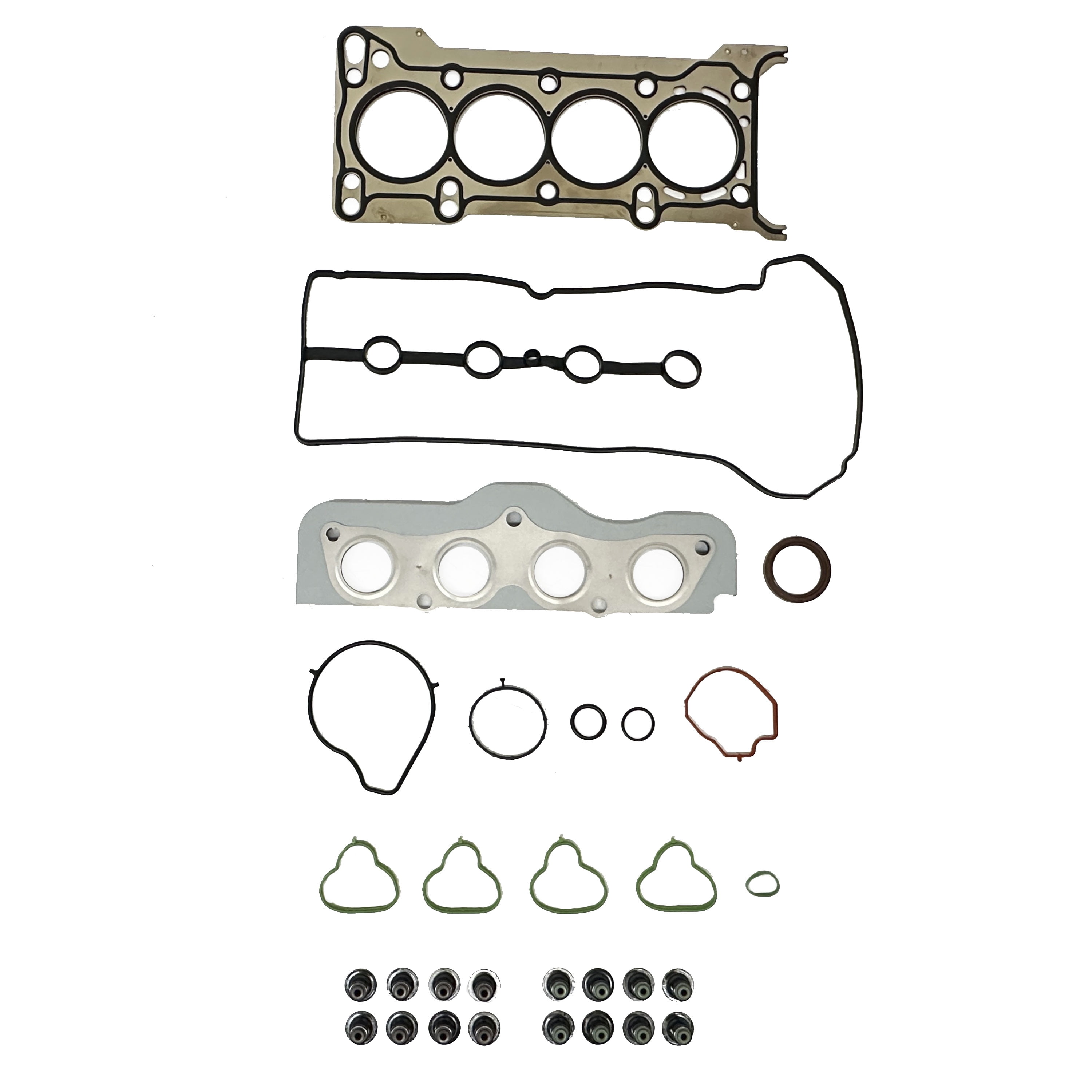 DNJ HGB4223 Cylinder Head Gasket Set Fits Cars & Trucks 2011-2014 Mazda 2 1.5L L4 1498cc 16V DOHC