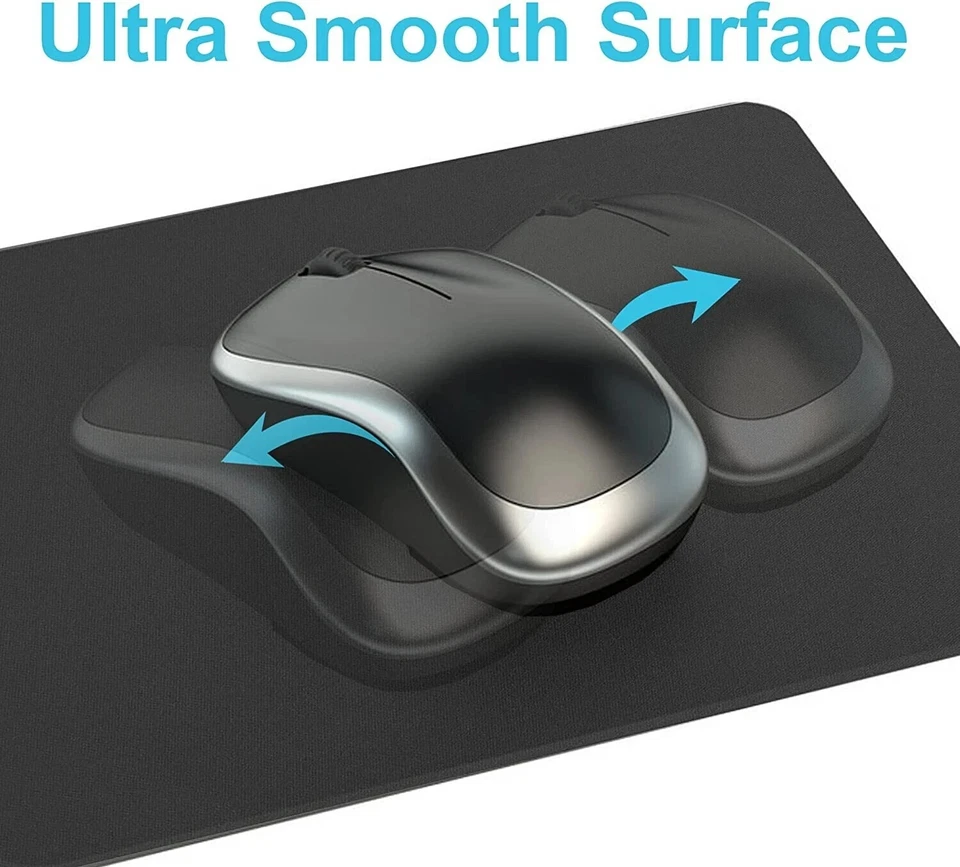 FLINT- 3-Pack Non-Slip Mouse Pad, Mice Pad Pc Laptop For Computer Pc Gaming Rubber