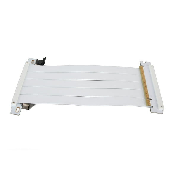 PCIE 4.0 X16 GPU Riser Cable, High Speed PCIE 4.0 Riser Cable Flexible Double Sided 180 Degree GPU Extension Cable for RTX 4090 RX 7900 XT