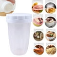 XIHAXI Innovative Flour Sprinkler Portable Flours Container Cocoas