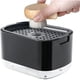 thumbnail image 4 of Dispensador de jabón para platos, dispensadores de jabón para lavavajillas, artefacto de limpieza para dispensador de jabón líquido para fregadero de cocina (negro), 4 of 5