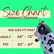 PTS Inflatable Costume Adult, Blow Up Cow Costume for Halloween Inflatables Cosplay Party