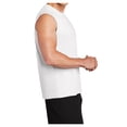 thumbnail image 3 of Yellow Rooster Men's Sleeveless PosiCharge Competitor T-Shirts White 2XL, 3 of 6