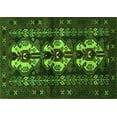 thumbnail image 1 of Ahgly Company Indoor Rectangle Persian Green Traditional Area Rugs, 7' x 9', 1 of 1