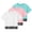 White/Pink/Aqua, variant on Actgleam Active Girls T-Shirts 3-Pack,Soft Short Sleeve Graphic Tee,Size 6-13Y