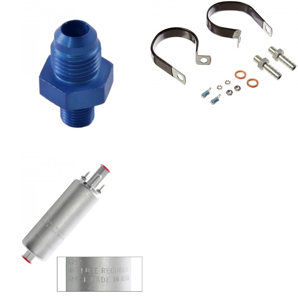 Genuine Inline Fuel Pump Complete GSL92, Kit, 400939 and AN6 255LPH