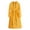 Yellow, variant on Women's Long Full Length Raincoat Hooded Windbreaker Outdoor Trench Coat Lightweight Travel Jacket Clear L