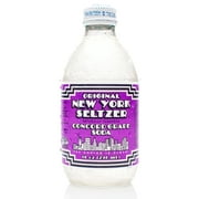New York Seltzer Concord Grape Soda 12/10 fl. oz. bottle Case