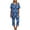 F, variant on YABCSAZ Summer Outfits for Women Short Sleeved Round Neck Tee Shirt Tops and Capri Wide Leg Pants Printed Loose Fit Casual 2 Piece Pajama Sets