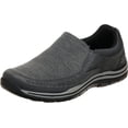thumbnail image 1 of Mocasines Slip-On Skechers Expected Gomel para Hombre Gris Talla 9.5 US, 1 of 6