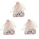 thumbnail image 1 of 300 Piezas 9X12cm Corazón Impreso Bolsas de Organza Rosadas Bolsas de Joyería Bolsas de Organza con Cordón Favores de Boda Bolsas de Regalo de Dulces, 1 of 5