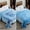 A&BPattern-Light Blue, variant on Heavy Thick Fleece Blanket King Size, 10.5lbs,2 Ply A & B Pattern Silky Soft Warm Reversible Raschel Winter Blanket, Minky Soft Plush Blanket for Sofa Bed, 87"x94", New Light Blue Floral
