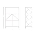 thumbnail image 2 of Estante rack plegable con 4 niveles ilios innova negro, 2 of 9