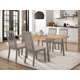 thumbnail image 1 of Nogales Juego de Mesa de Comedor Rectangular de 5 Piezas Costera Gris, 1 of 3