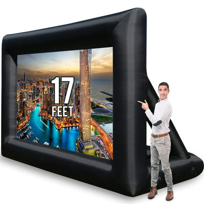 Jumbo 16 Feet Inflatable Outdoor and Indoor Theater Projector Screen