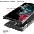 thumbnail image 2 of GHSDFBB Samsung Galaxy S23 Ultra Case, Transparent Hard PC Case Anti-Scratch Shockproof Camera Protective Slim Lightweight Cover/Coque for Samsung Galaxy S23 Ultra 5G -Clear, 2 of 7