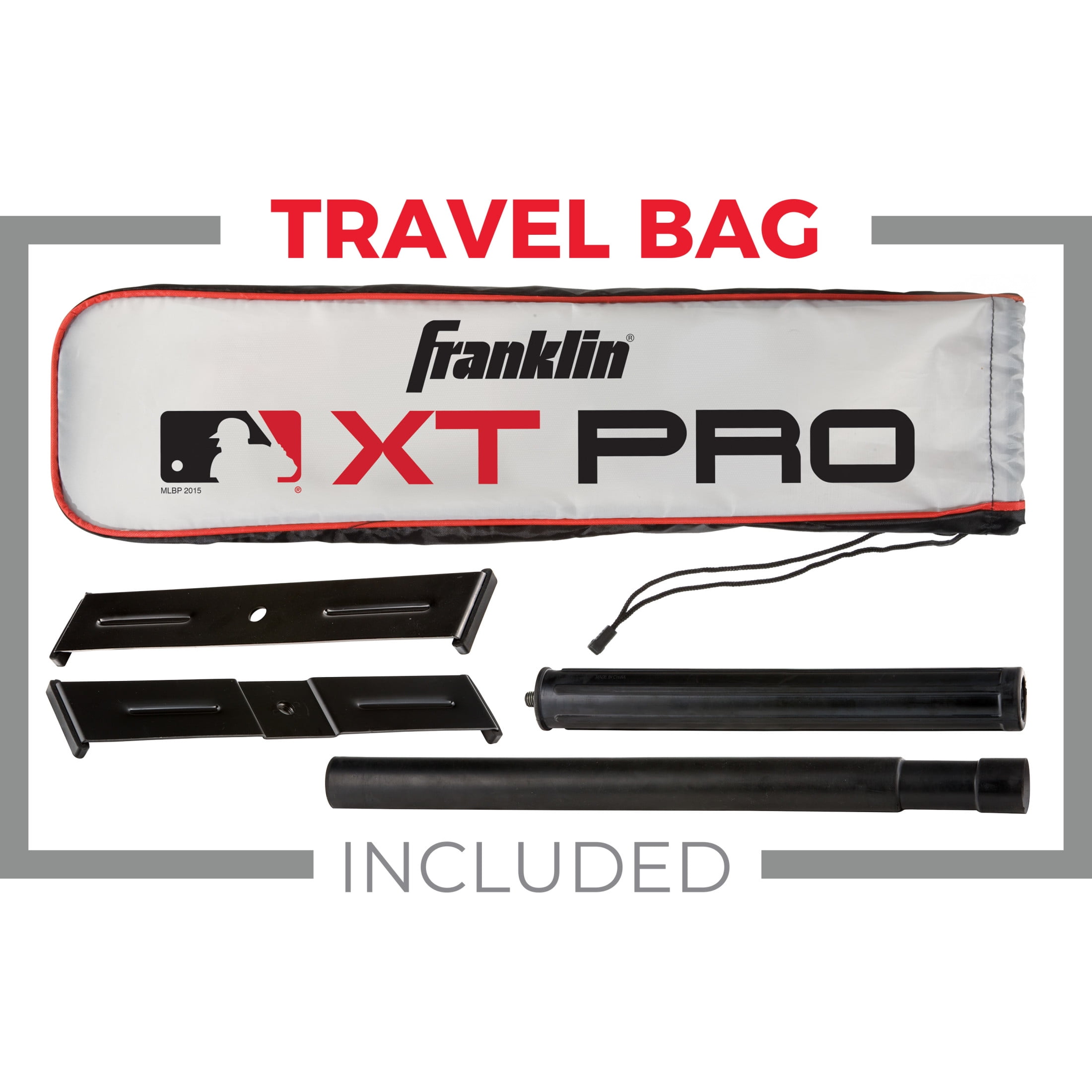 Franklin Sports MLB XT Pro Adjustable Batting Tee with Bag