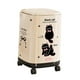 thumbnail image 5 of Cubo de basura de cocina con ruedas universales de 360 degree y tapa, cesta decorativa para basura, ideal para comedor, cafetería, habitación de invitados., 5 of 8