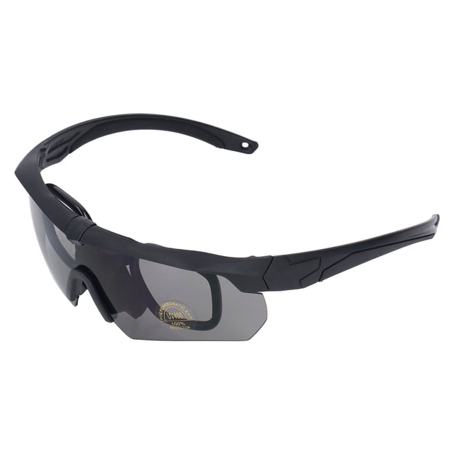 Gafas De Impacto, PC Y Gafas De Ciclismo De Silicona UV400 Protección Ocular UV Con Lentes Intercambiables Para Deportes